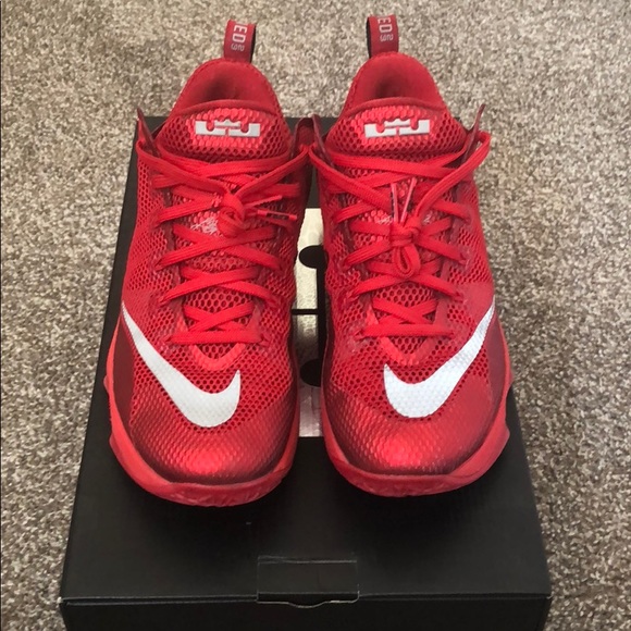 lebron 12 university red